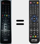 Telecomando sostituto di AKTV410TSFHD