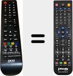 Telecomando sostituto di AKTV3225-Smart