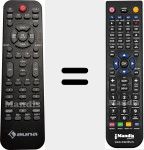 Telecomando sostituto di Areal 525 v2