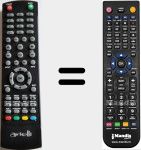 Telecomando sostituto di 24H19T2