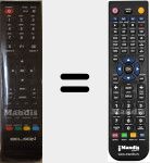 Telecomando sostituto di BSV2483