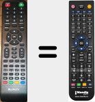 Telecomando sostituto di BLF32HD-1