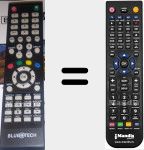 Telecomando sostituto di TVL32HDBT001