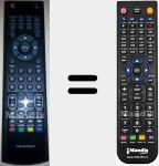 Telecomando sostituto di TQT019001