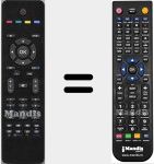 Telecomando sostituto di RC1205 (20424111)