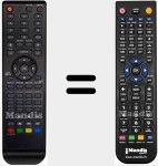 Telecomando sostituto di RC57DTVDVDUSB