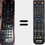 Telecomando sostituto di CELED554KB2