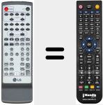 Telecomando sostituto di REMCON623