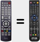 Telecomando sostituto di REMCON1167