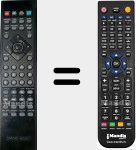Telecomando sostituto di SoWorldTv