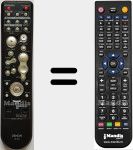 Telecomando sostituto di RC1072 (00D3991101109)