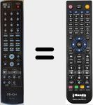 Telecomando sostituto di RC1143 (307010067008D)