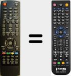 Telecomando sostituto di DMB111HD