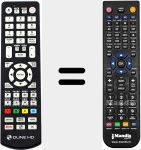 Telecomando sostituto di Dune HD (HDTV)