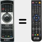 Telecomando sostituto di Movie Cube (S800)