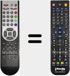Telecomando sostituto di EN21647S