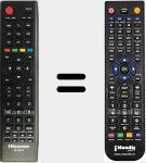 Telecomando sostituto di ER-22601A (T163920)
