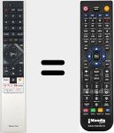 Telecomando sostituto di ERF6Q64H