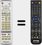 Telecomando sostituto di EUR7635020