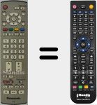 Telecomando sostituto di EUR7651030A