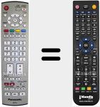 Telecomando sostituto di EUR7651070