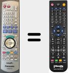 Telecomando sostituto di EUR 7659YNO