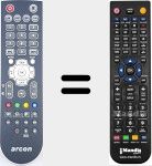 Telecomando sostituto di FBTITAN1010