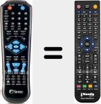Telecomando sostituto di MM-CH36US
