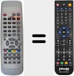 Telecomando sostituto di P-RMS302-S