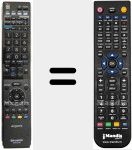 Telecomando sostituto di GA 841 WJSA