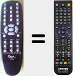 Telecomando sostituto di HD730