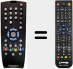 Telecomando sostituto di TP160C (720117138100)