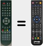 Telecomando sostituto di RCGU37FHD1080