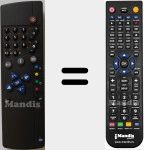 Telecomando sostituto di TP 720