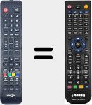 Telecomando sostituto di HI3205HD