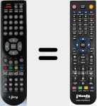 Telecomando sostituto di IDI19SPB03V3 (IDI19SPB03-V3)