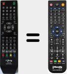 Telecomando sostituto di i-LED 24 (iled24SGB02)