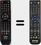 Telecomando sostituto di i-LED 32 (iled32SGB02-1)