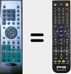 Telecomando sostituto di TL1510BTP