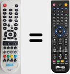 Telecomando sostituto di Isern001