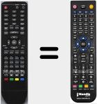 Telecomando sostituto di LEDTVJTC19