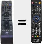 Telecomando sostituto di RC3902 (20567781)