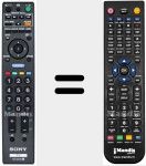 Telecomando sostituto di REMCON958