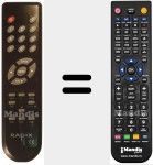 Telecomando sostituto di KEUM 1