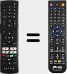 Telecomando sostituto di Elegance 32
