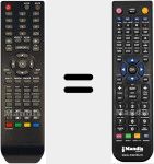 Telecomando sostituto di LED2488 DVBT