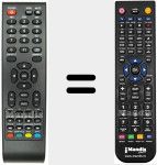 Telecomando sostituto di REMCON558