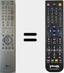 Telecomando sostituto di 6711R1P085D