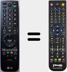 Telecomando sostituto di AKB69680401