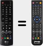 Telecomando sostituto di AKB73715686